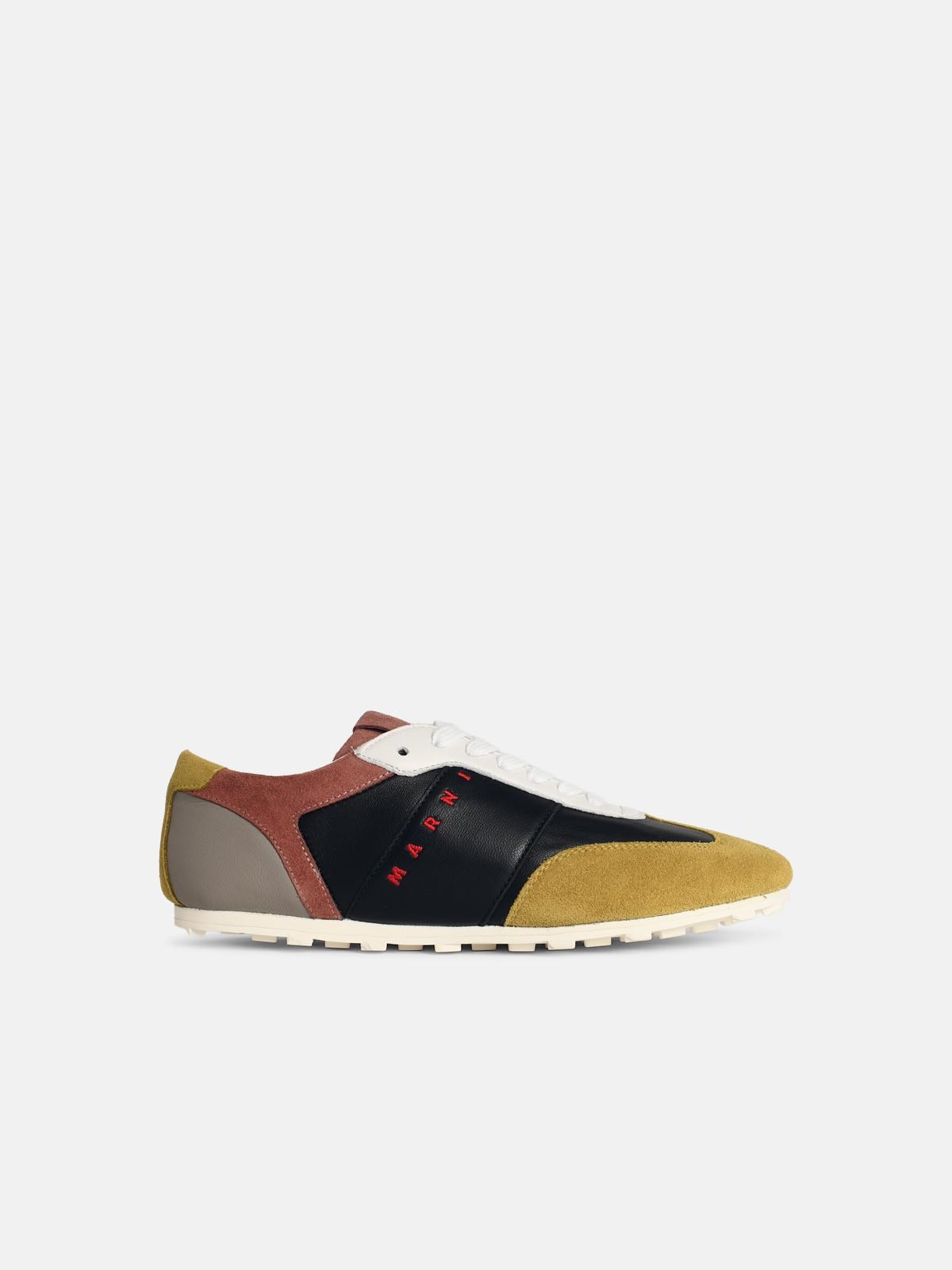 MARNI 'Softy Soccer' Multicolor Leather Sneakers　MARNI ソフティー サッカー マルチカラー レザー スニーカー MARNI