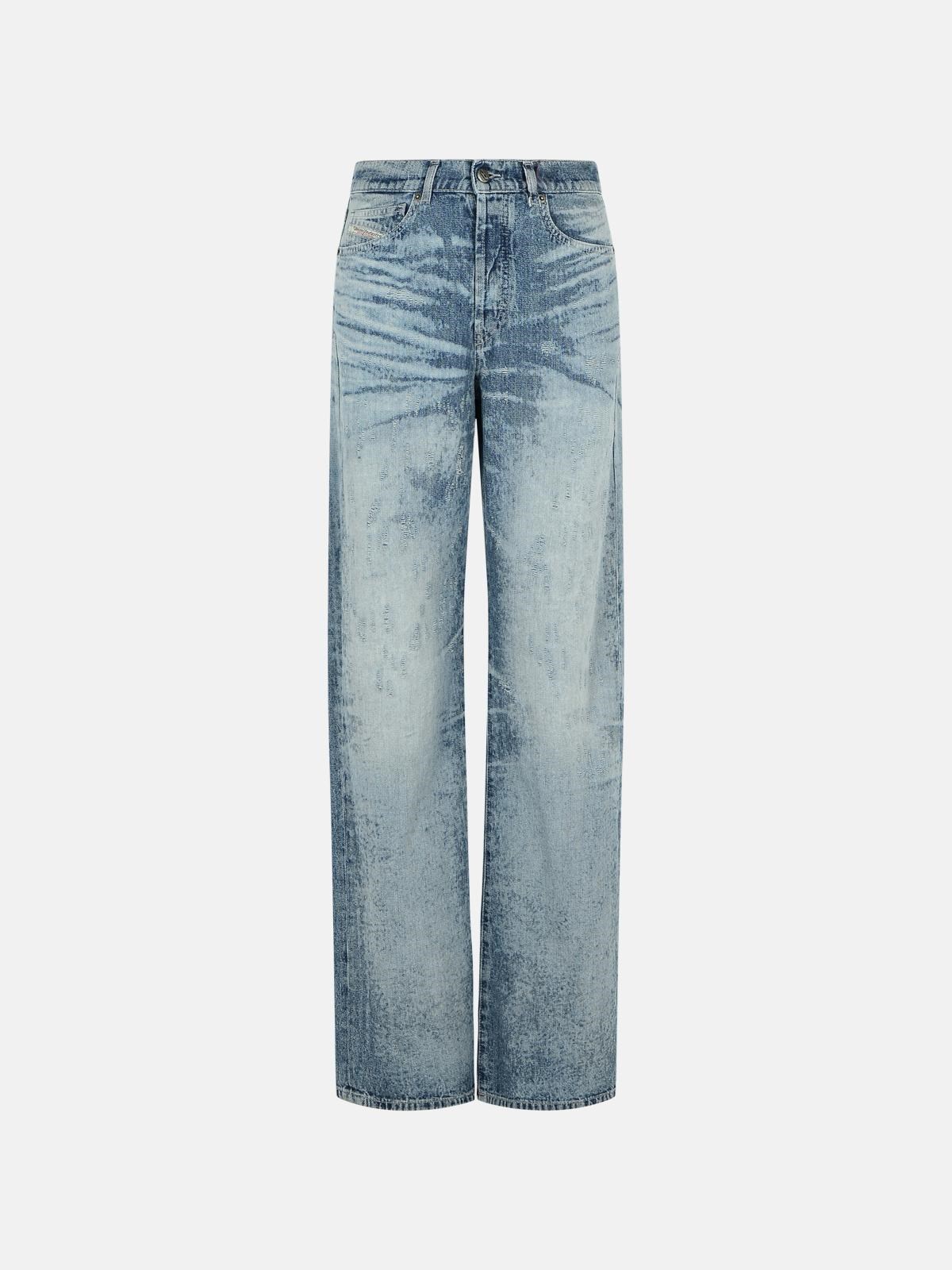 DIESEL 'Sent 1971' Light Blue Cotton Jeans　DIESEL 'Sent 1971' ライトブルー コットン ジーンズ DIESEL