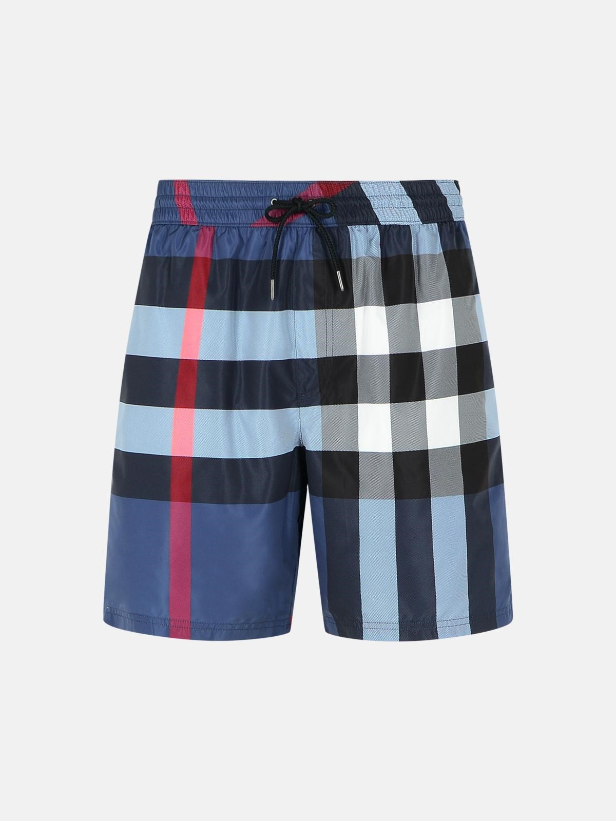Burberry BURBERRY Blue Polyester Swimsuit　BURBERRY ブルー ポリエステル 水着