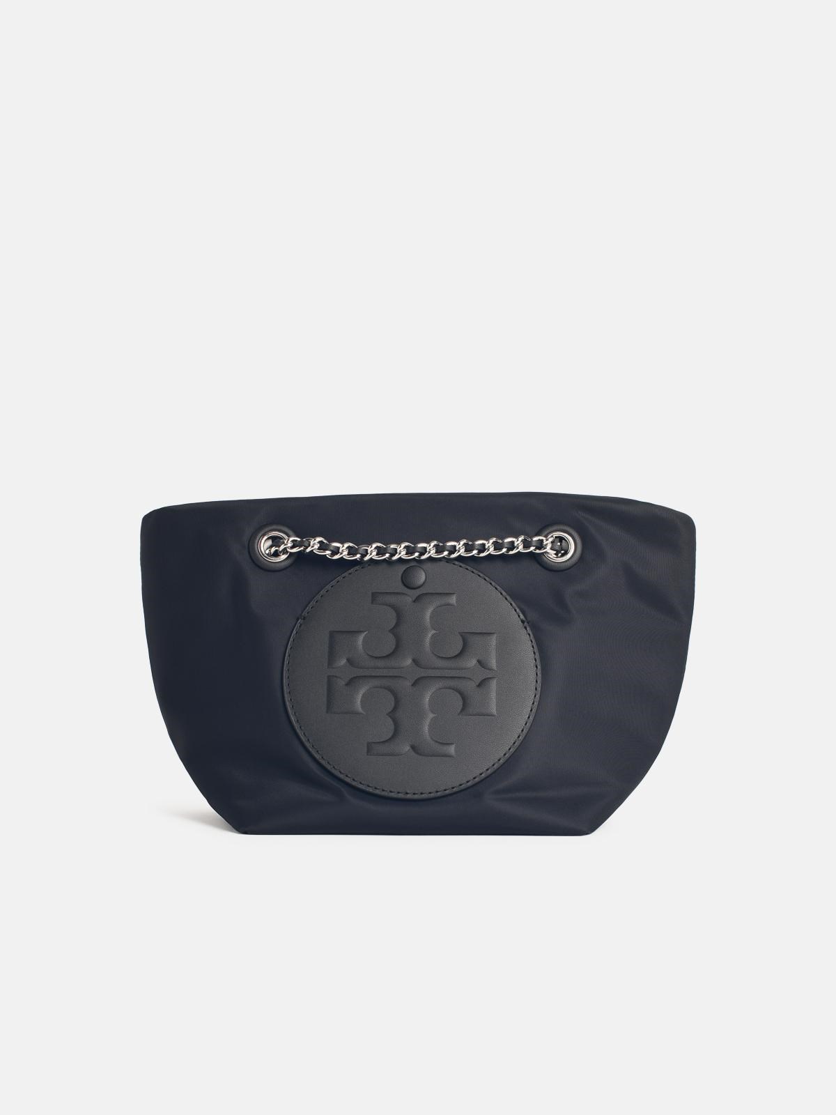 TORY BURCH 'Shopping Ella' Mini Bag With Black Nylon Chain　TORY BURCH 'Shopping Ella' ミニバッグ ブラック ナイロン チェーン付き TORY