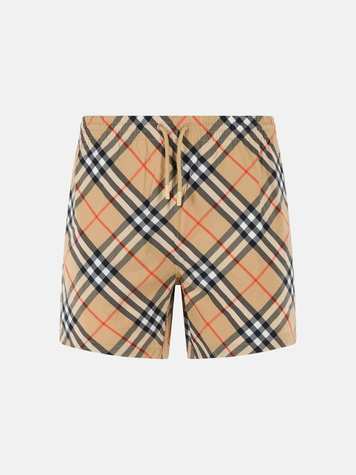 Burberry BURBERRY Sand Beige Polyamide Swimsuit　BURBERRY サンドベージュ ポリアミド水着