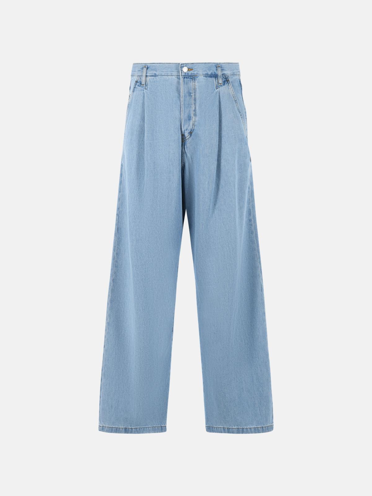 Dries Van Noten DRIES VAN NOTEN 'Penning' Light Blue Denim Jeans　DRIES VAN NOTEN ペニング ライトブルー デニム ジーンズ