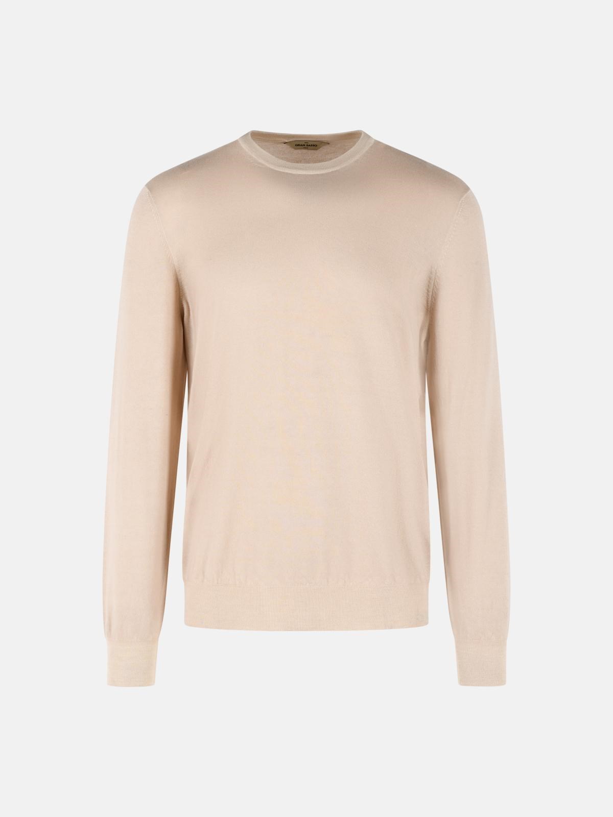 GRAN SASSO Beige Cashmere Sweater