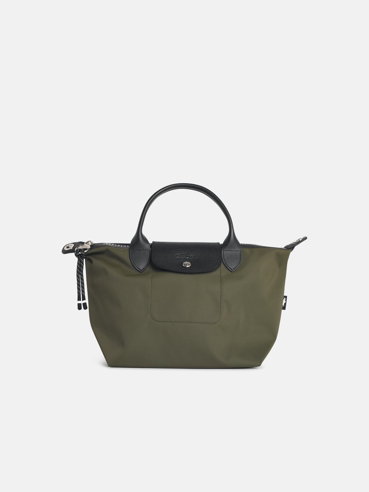 LONGCHAMP Khaki Tela S Le Pliage Energy Handle Bag　LONGCHAMP カーキ テラ S ル プリアージュ エナジー ハンドル バッグ LONGCHAMP