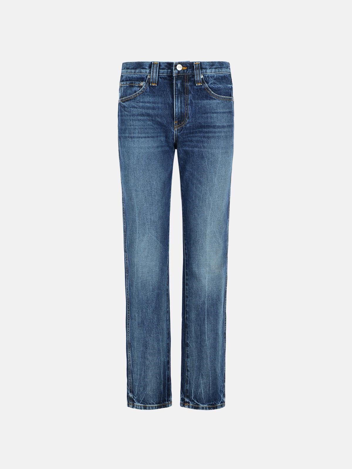 Khaite KHAITE 'Farley' 'Lykens' Blue Cotton Jeans　KHAITE 'Farley' 'Lykens' ブルー コットン ジーンズ