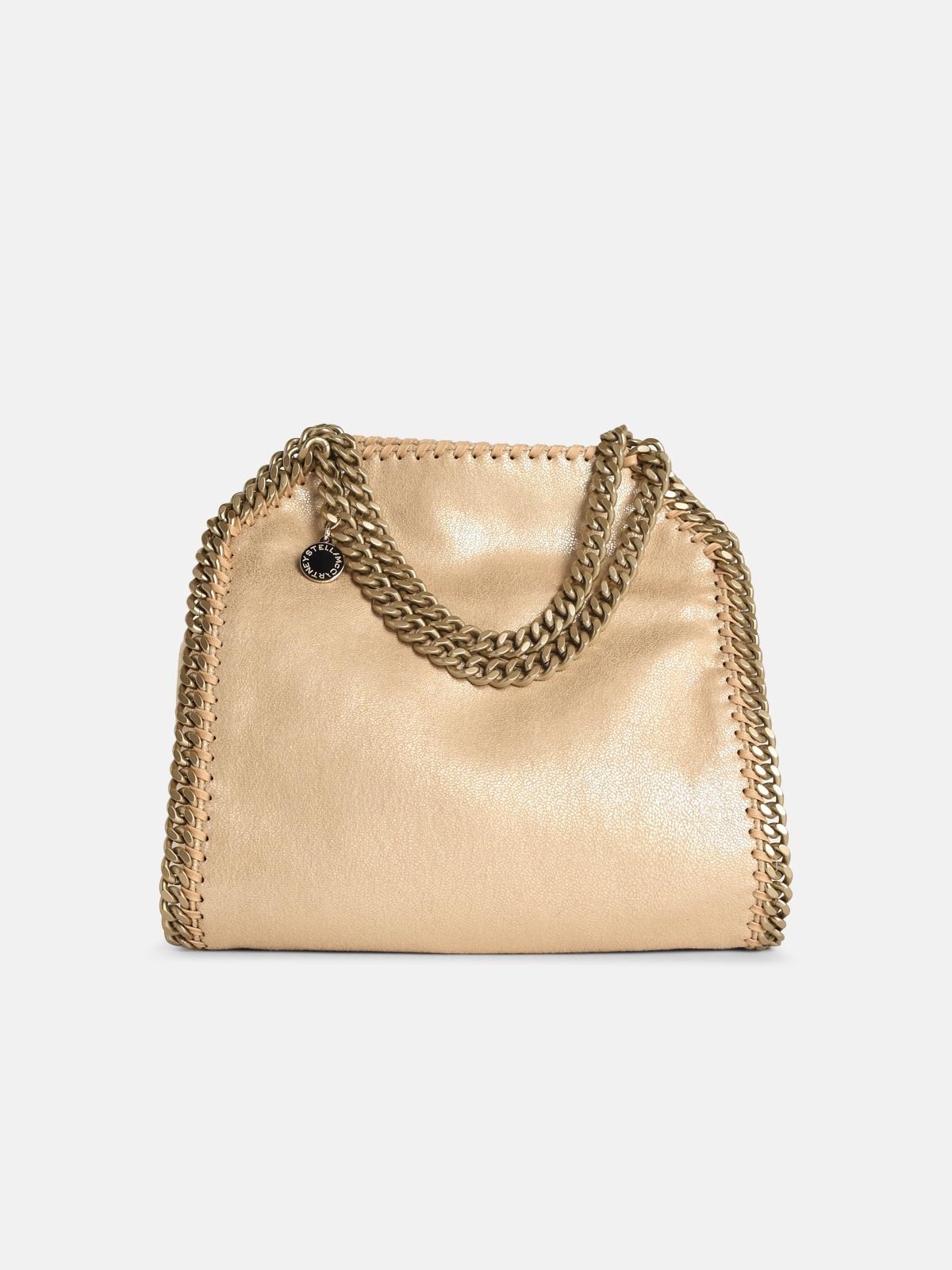 STELLA Mc CARTNEY 'Tote Mini Falabella' Gold 'Shaggy Deer' Bag　STELLA Mc CARTNEY トート ミニ ファラベラ ゴールド シャギー ディア バッグ STELLA