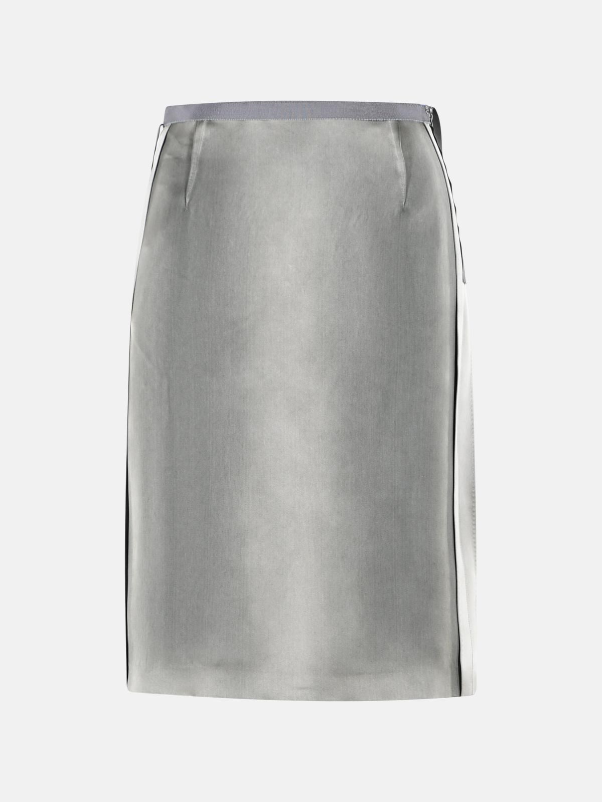 Maison Margiela MAISON MARGIELA Grey Viscose Midi Skirt　MAISON MARGIELA グレー ビスコース ミディ スカート