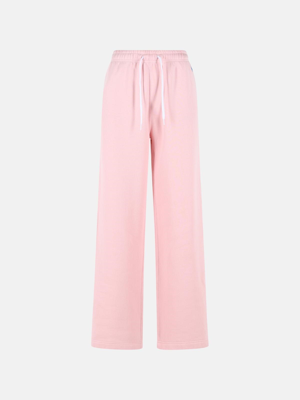 POLO RALPH LAUREN 'Jogger' Pink Cotton Blend Pants