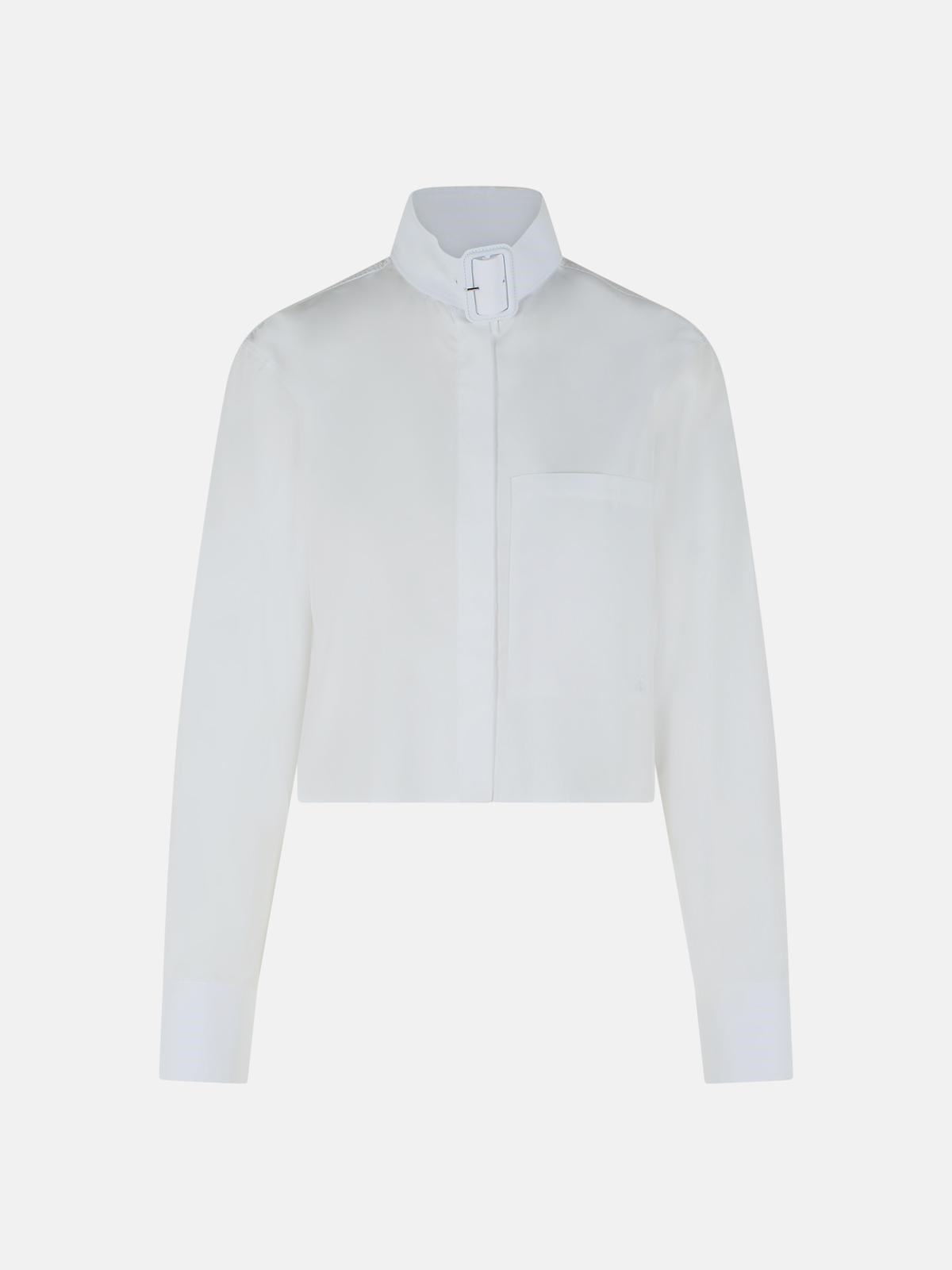COURREGES White Cotton Shirt　COURREGES ホワイトコットンシャツ COURREGES
