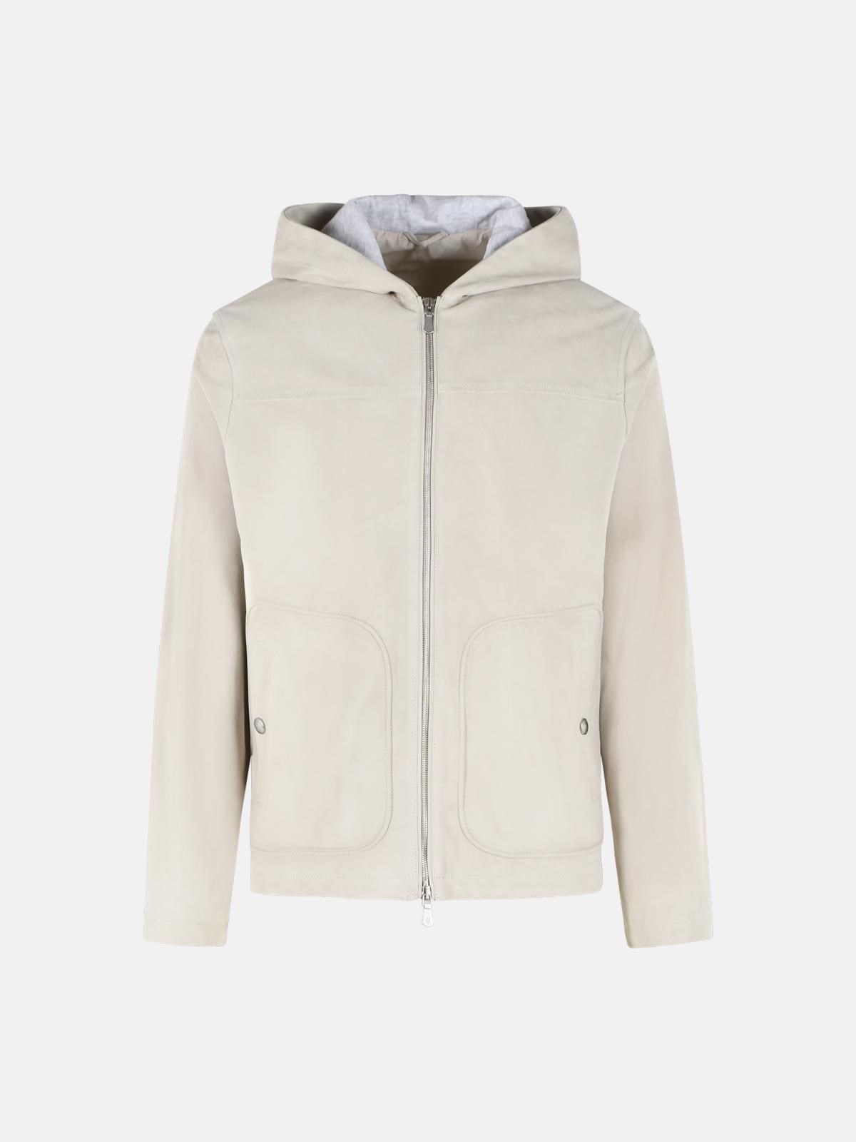 ELEVENTY Light Beige Sheepskin Jacket