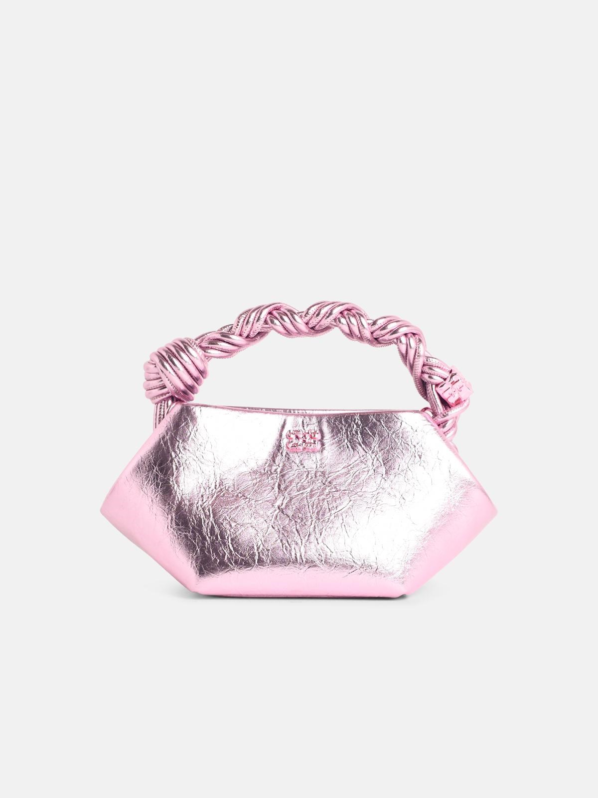 GANNI 'Bou' Mini Bag In Pink Leather　GANNI 'Bou' ミニバッグ ピンク レザー GANNI