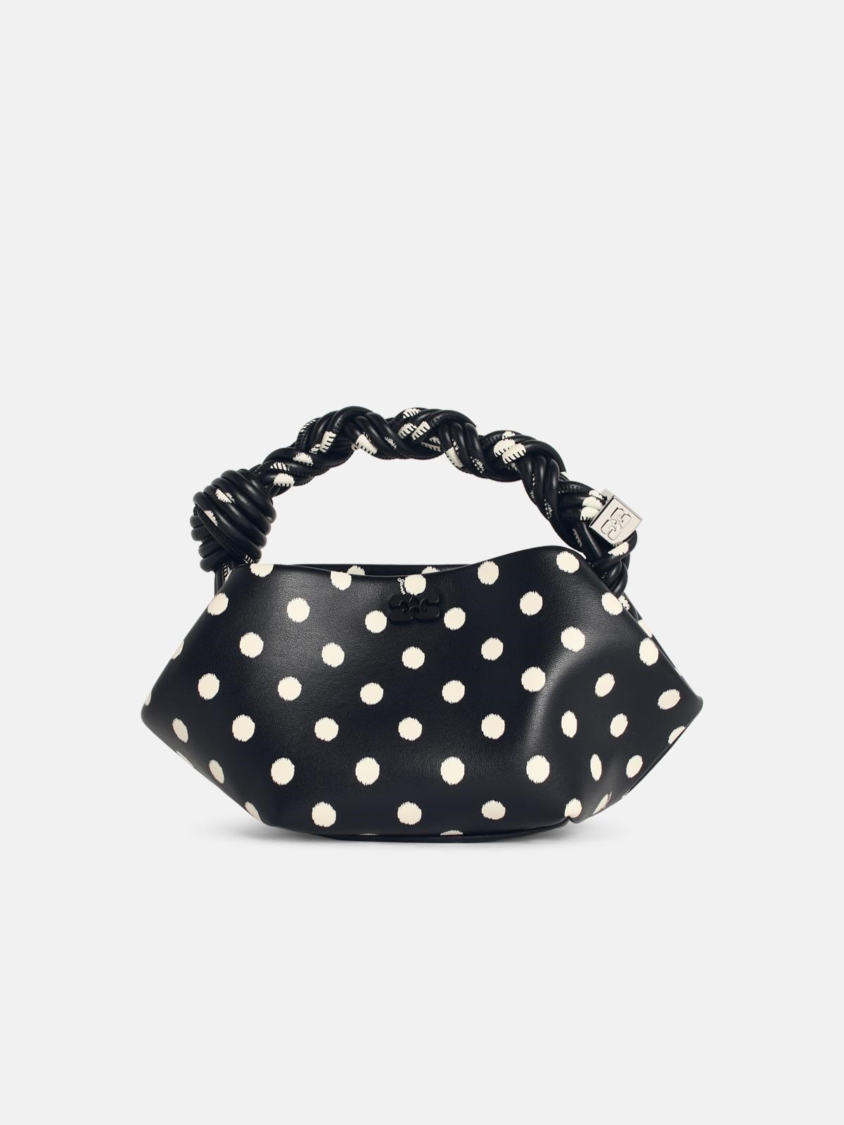GANNI 'Bou' Mini Bag In Black Leather　GANNI 'Bou' ミニバッグ ブラック レザー GANNI
