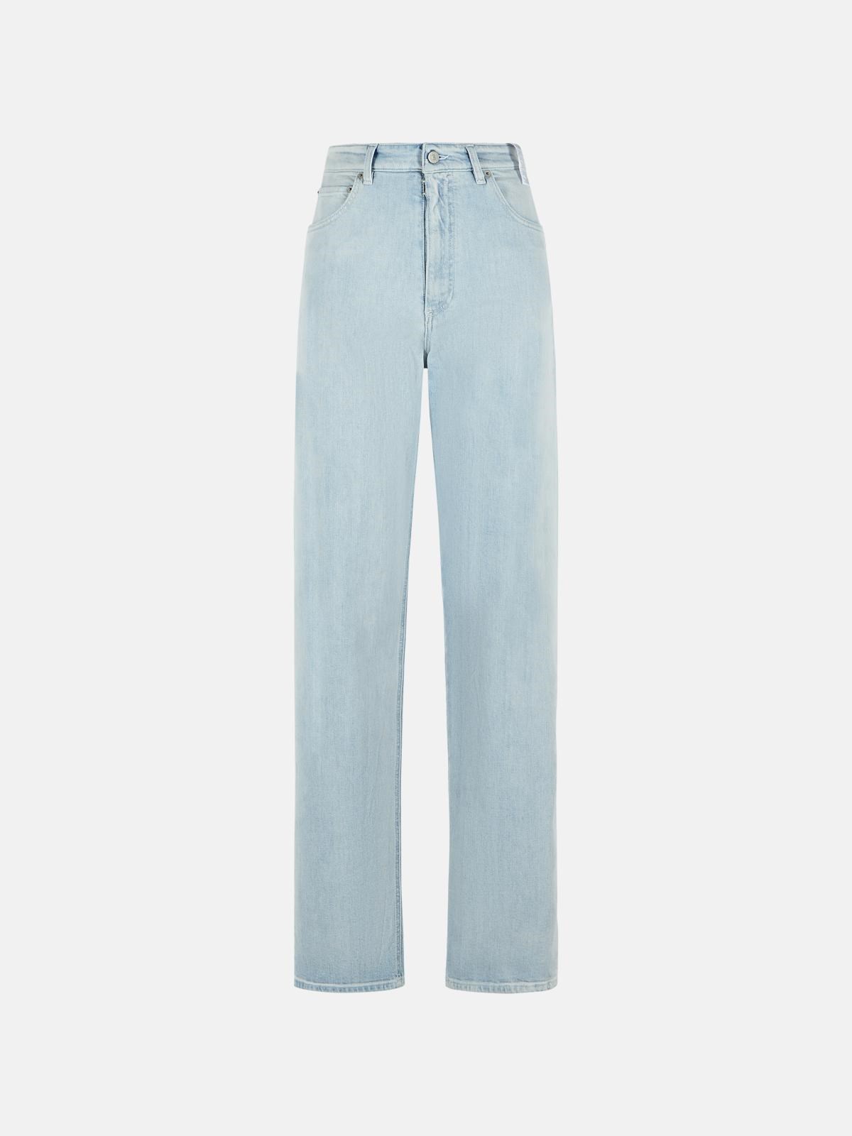 MM6 MAISON MARGIELA Light Blue Cotton Jeans