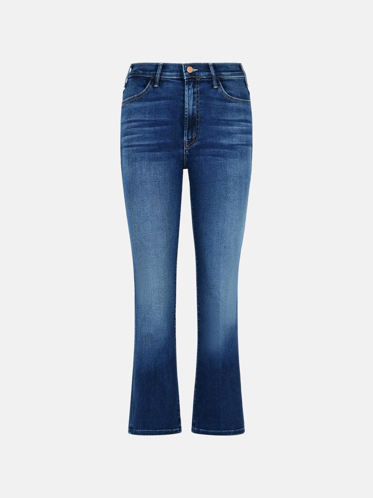 MOTHER 'The Hustler' Blue Cotton Jeans