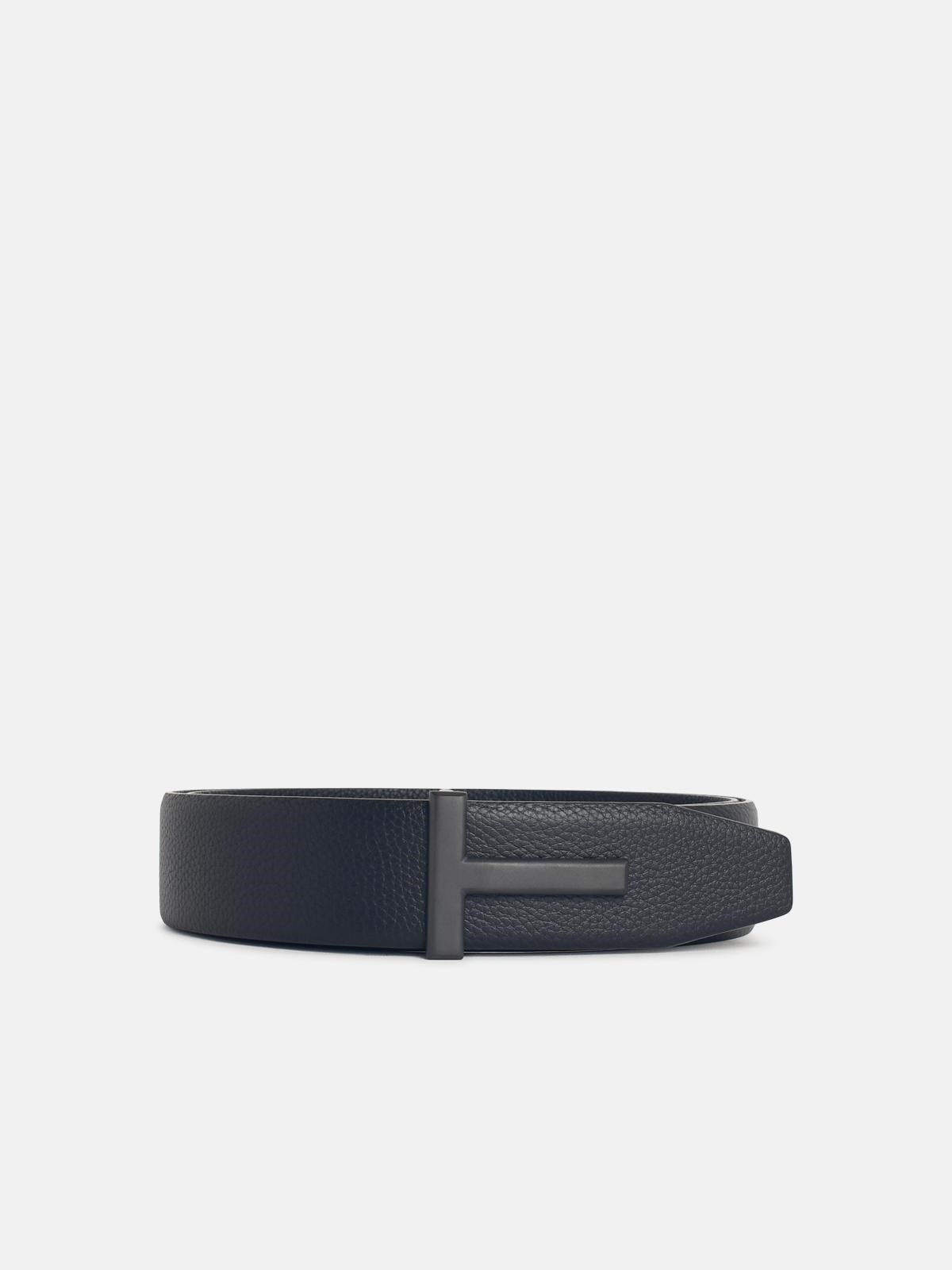 TOM FORD Black Leather Belt