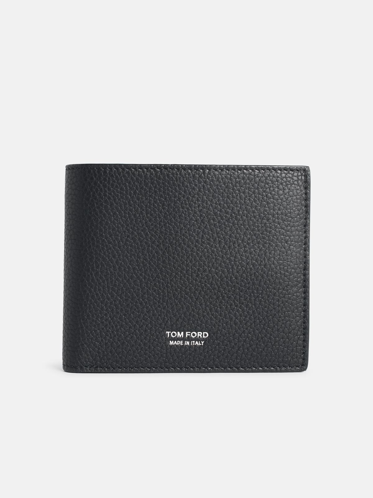 TOM FORD TOM FORD Black Leather Wallet　TOM FORD ブラック レザー ウォレット