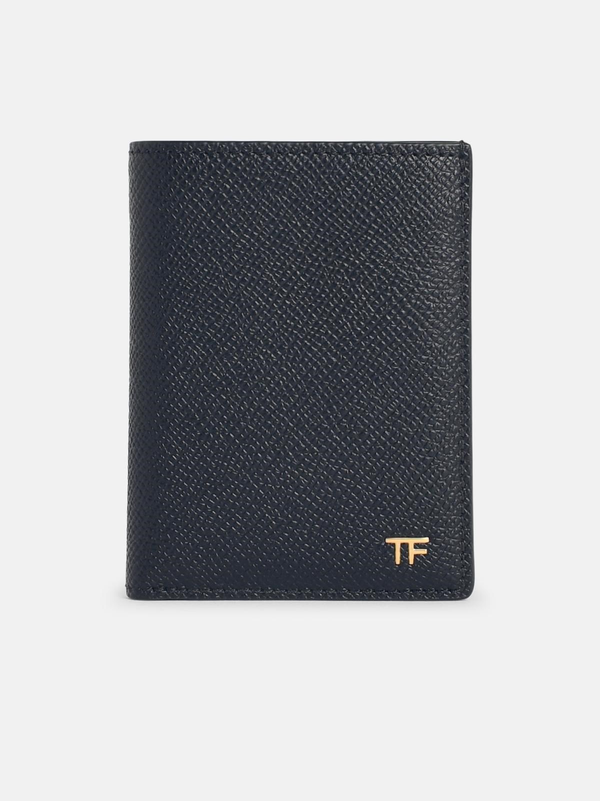 TOM FORD TOM FORD Black Leather Cardholder　TOM FORD ブラック レザー カードホルダー