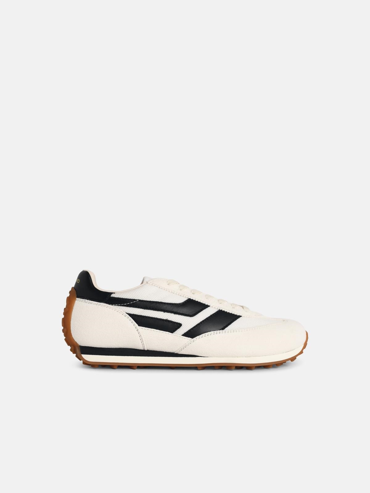 TOM FORD TOM FORD 'Mick' White Leather Blend Sneakers　TOM FORD 'Mick' ホワイト レザー ブレンド スニーカー