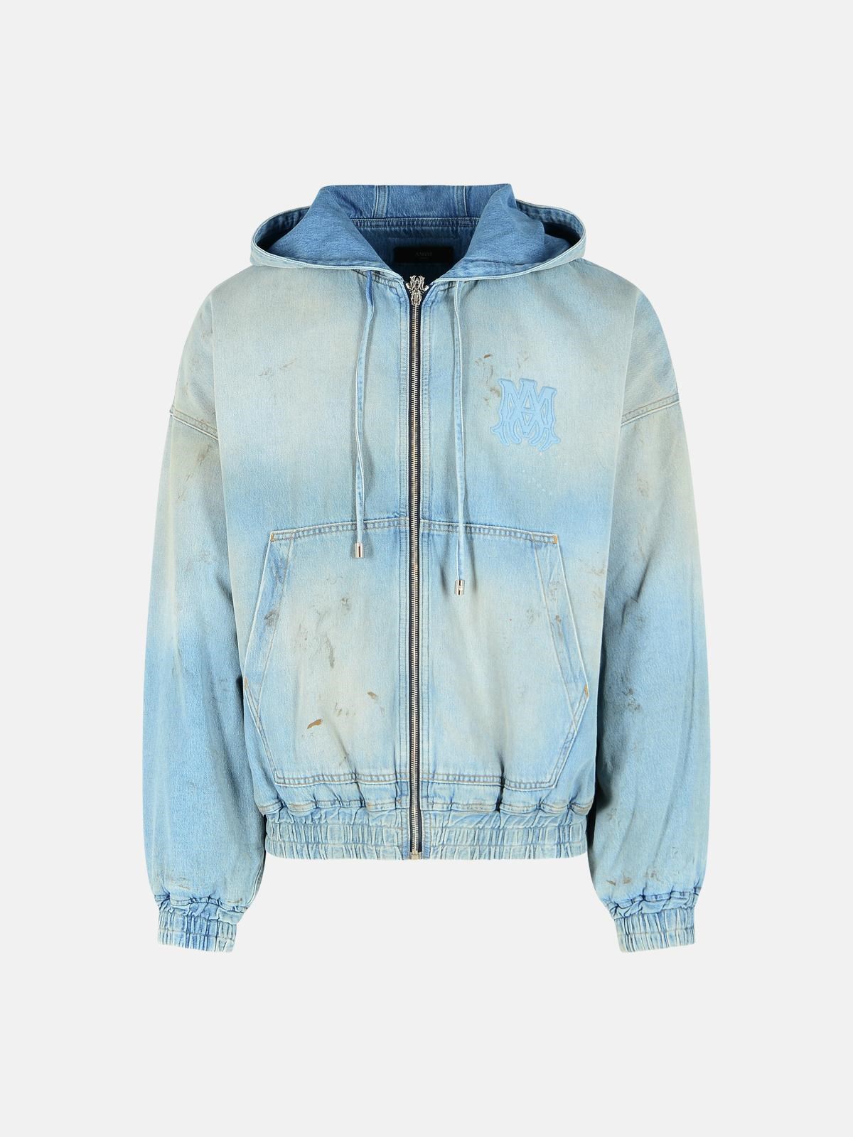 Amiri AMIRI Light Blue Cotton Jacket　AMIRI ライトブルーコットンジャケット