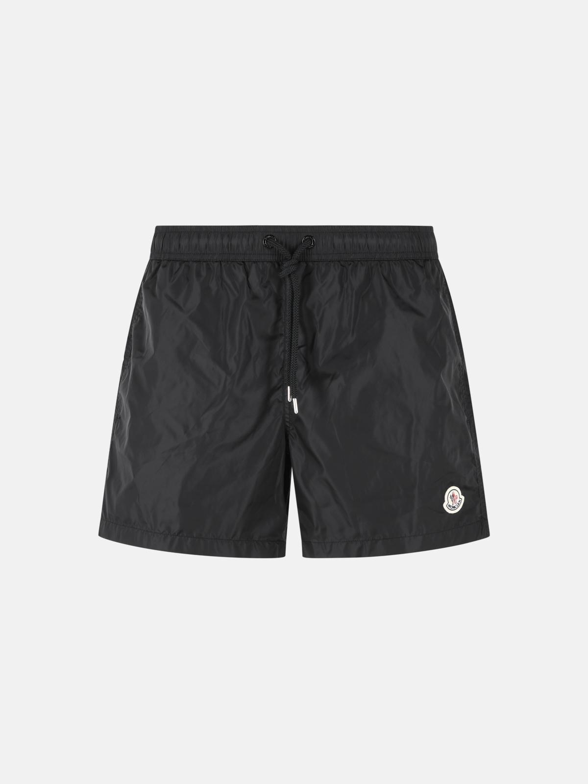 MONCLER MONCLER Black Nylon Swimsuit　MONCLER ブラック ナイロン 水着