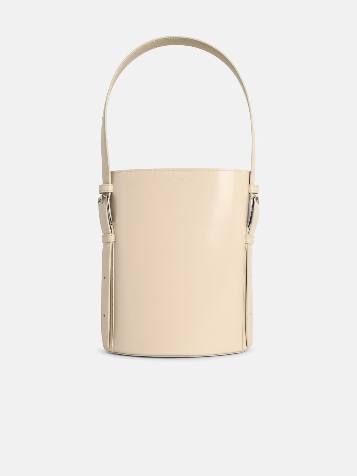 COPERNI 'Erconomic Bucket' Light Beige Leather Bag　COPERNI エルコノミック バケット ライトベージュ レザー バッグ COPERNI