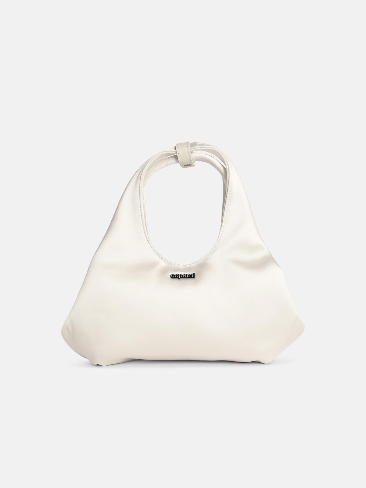 COPERNI 'Folded' Mini Bag In White Fabric　COPERNI ホワイトファブリックの「折りたたみ」ミニバッグ COPERNI