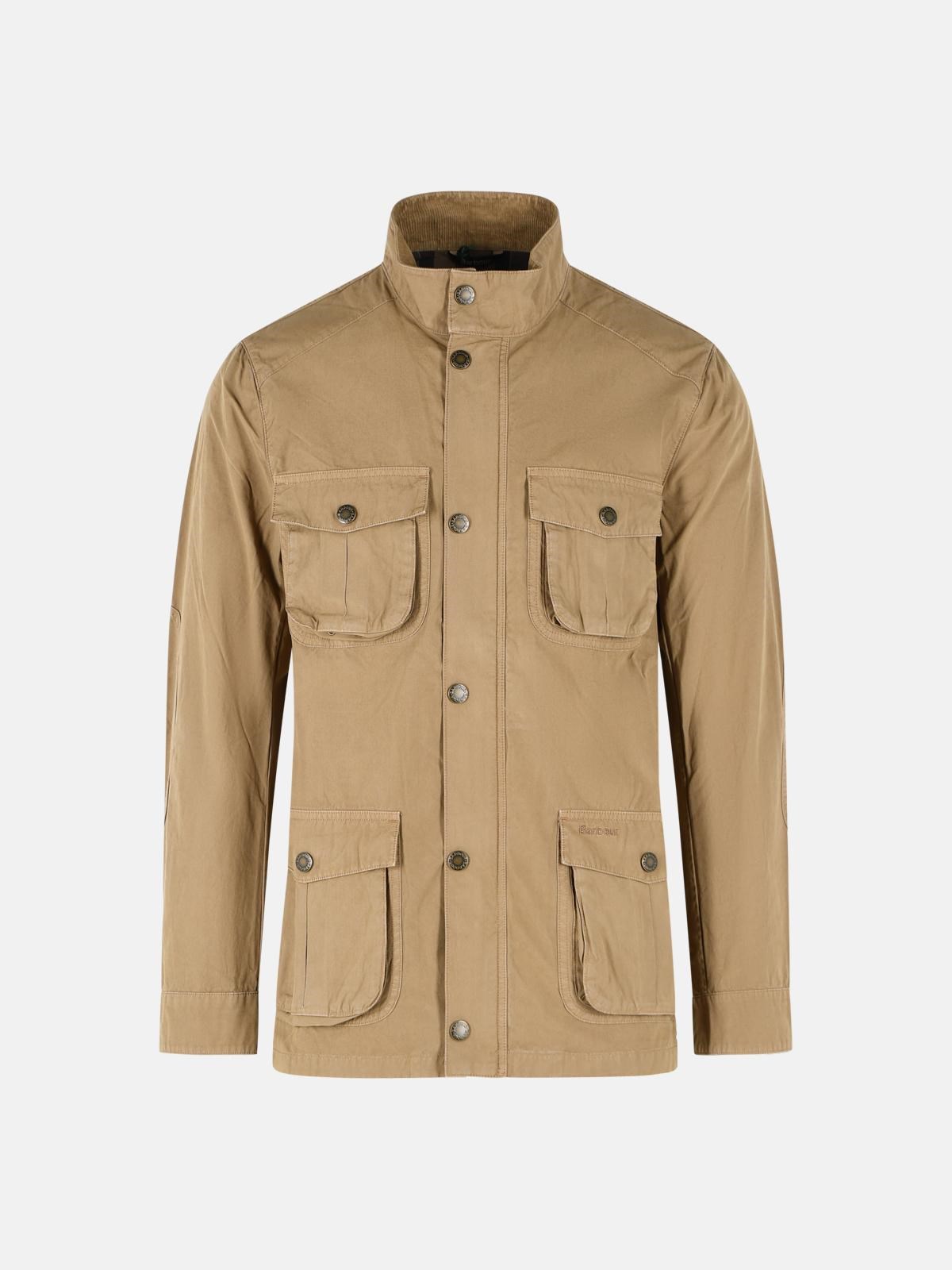 BARBOUR 'Casual Corbridge' Beige Cotton Jacket　BARBOUR カジュアル コーブリッジ ベージュ コットン ジャケット BARBOUR