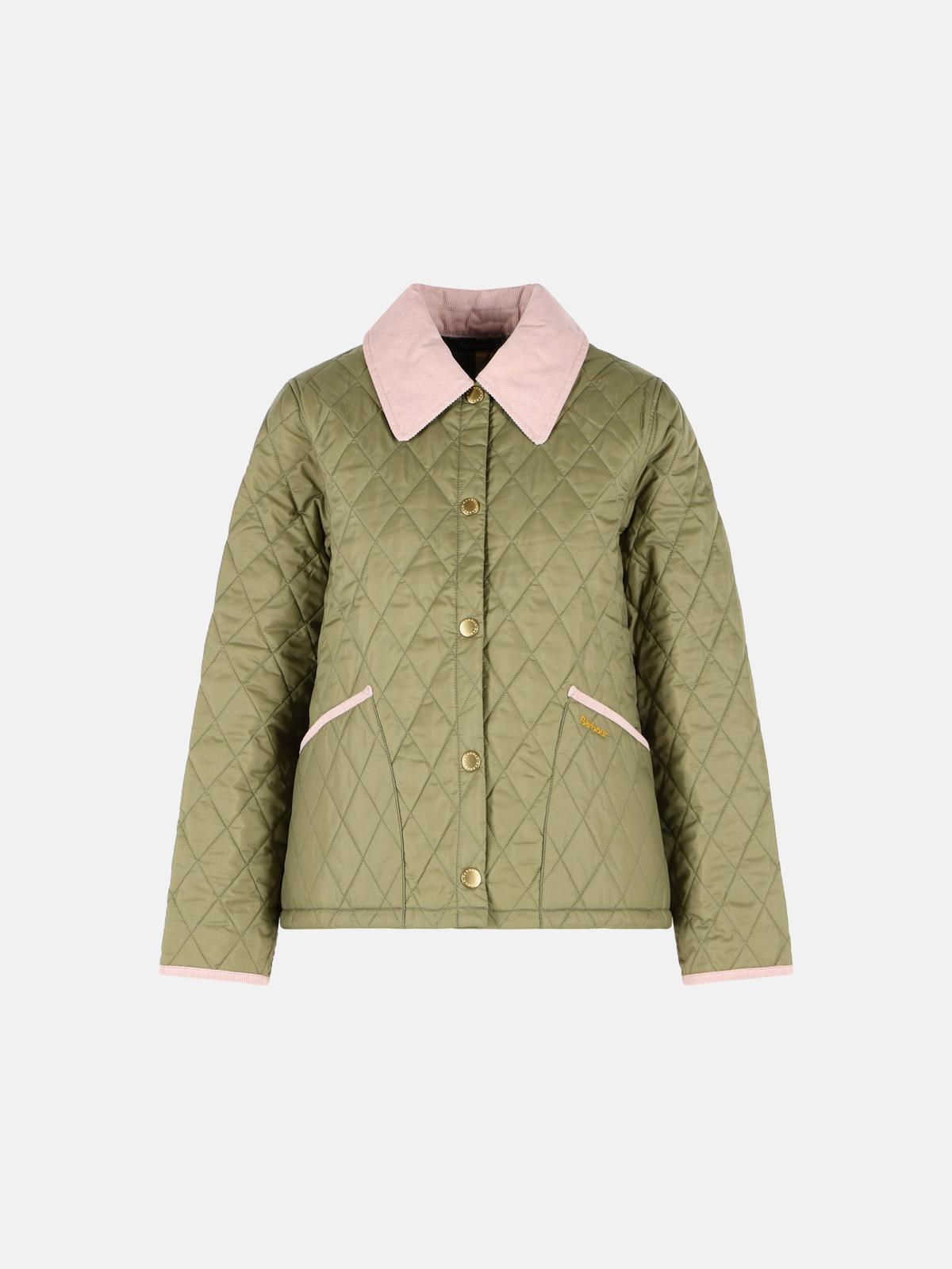 BARBOUR 'Liddesdale' Light Green Polyamide Jacket　BARBOUR Liddesdale ライトグリーン ポリアミド ジャケット BARBOUR