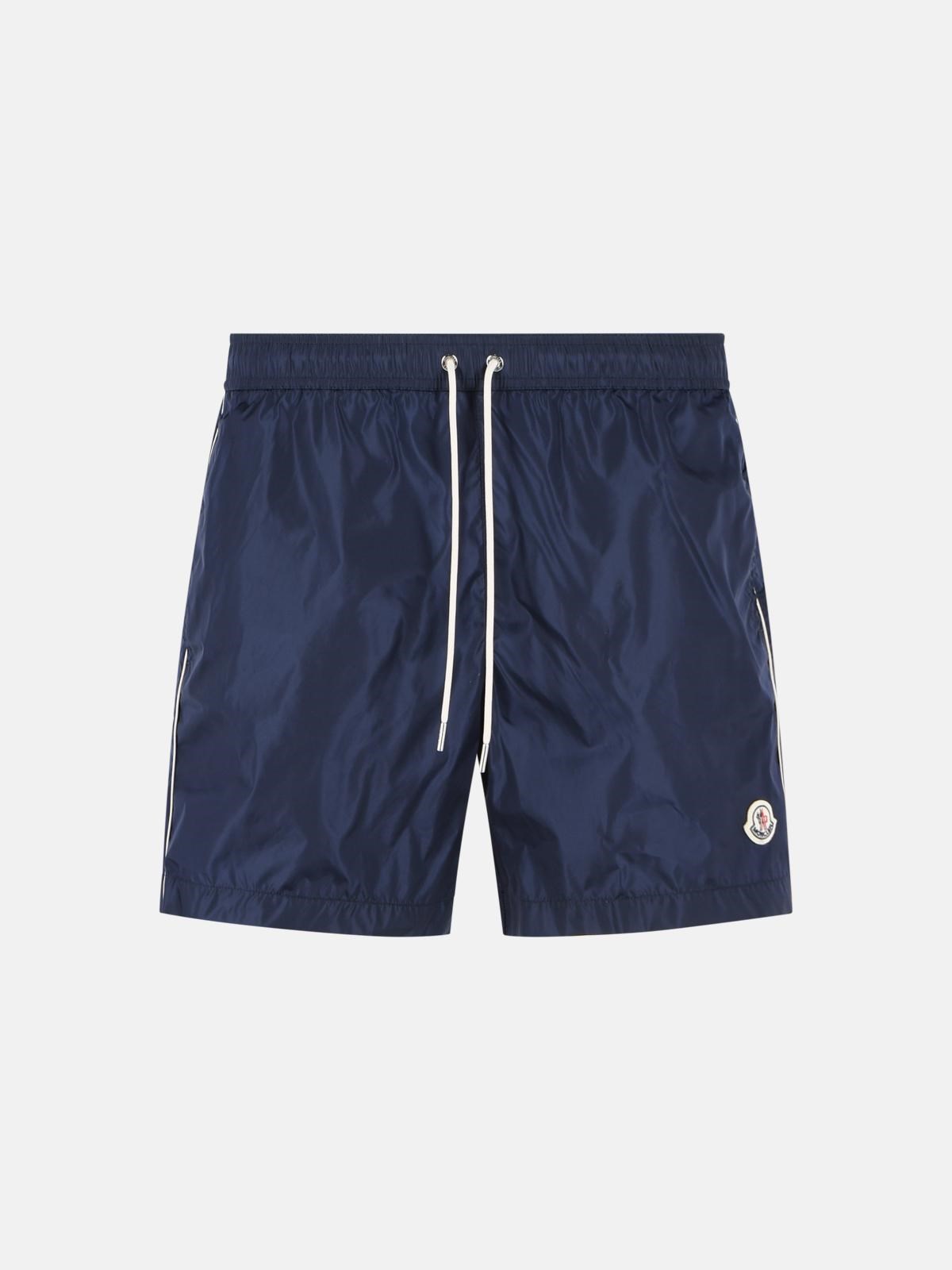 MONCLER MONCLER Navy Polyamide Swimsuit　MONCLER ネイビー ポリアミド 水着