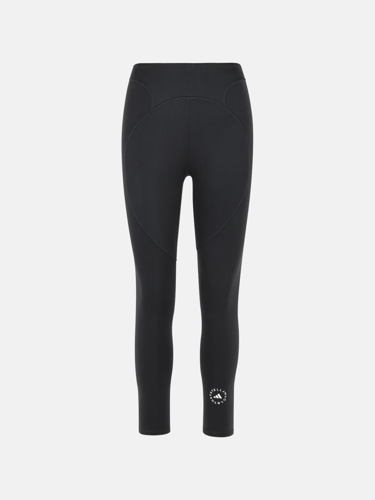 Stella McCartney ADIDAS BY STELLA MCCARTNEY 'Tpr 7/8' Black Polyamide Blend Leggings　ADIDAS BY STELLA MCCARTNEY 「Tpr 7/8」 ブラック ポリアミド ブレンド