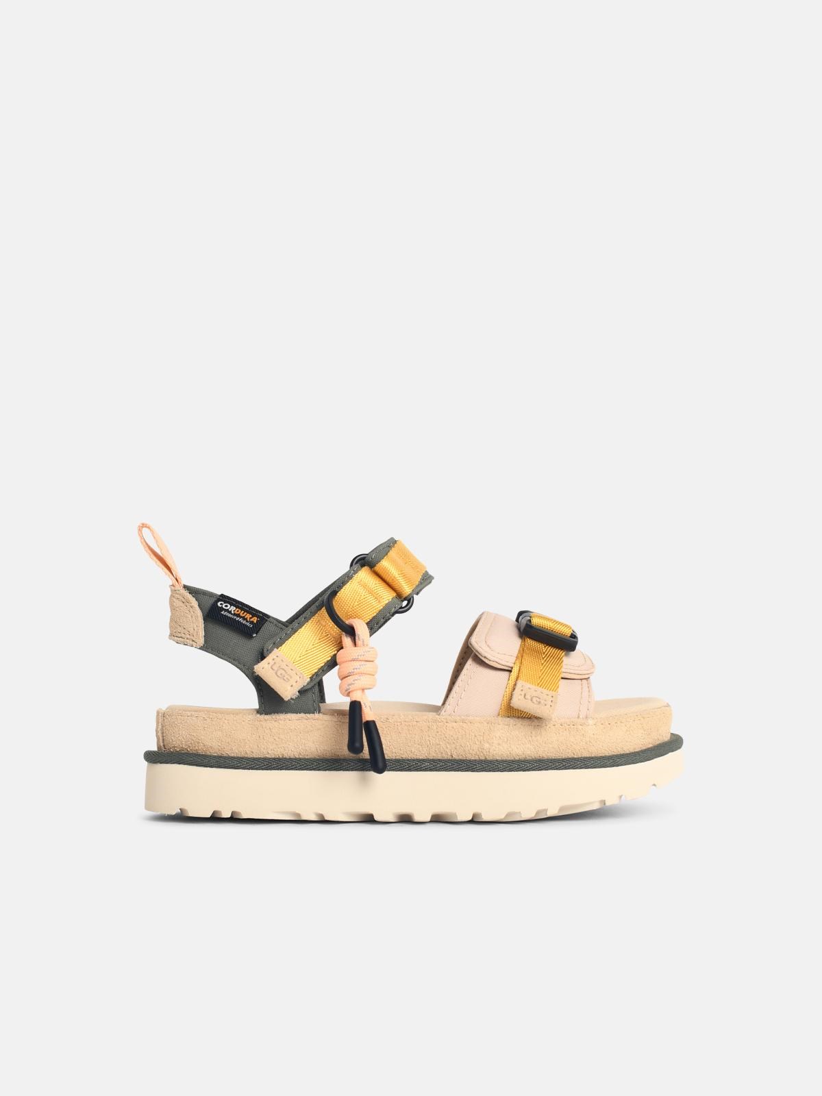 UGG 'Goldenstar Wilwood' Sandy Suede Sandals