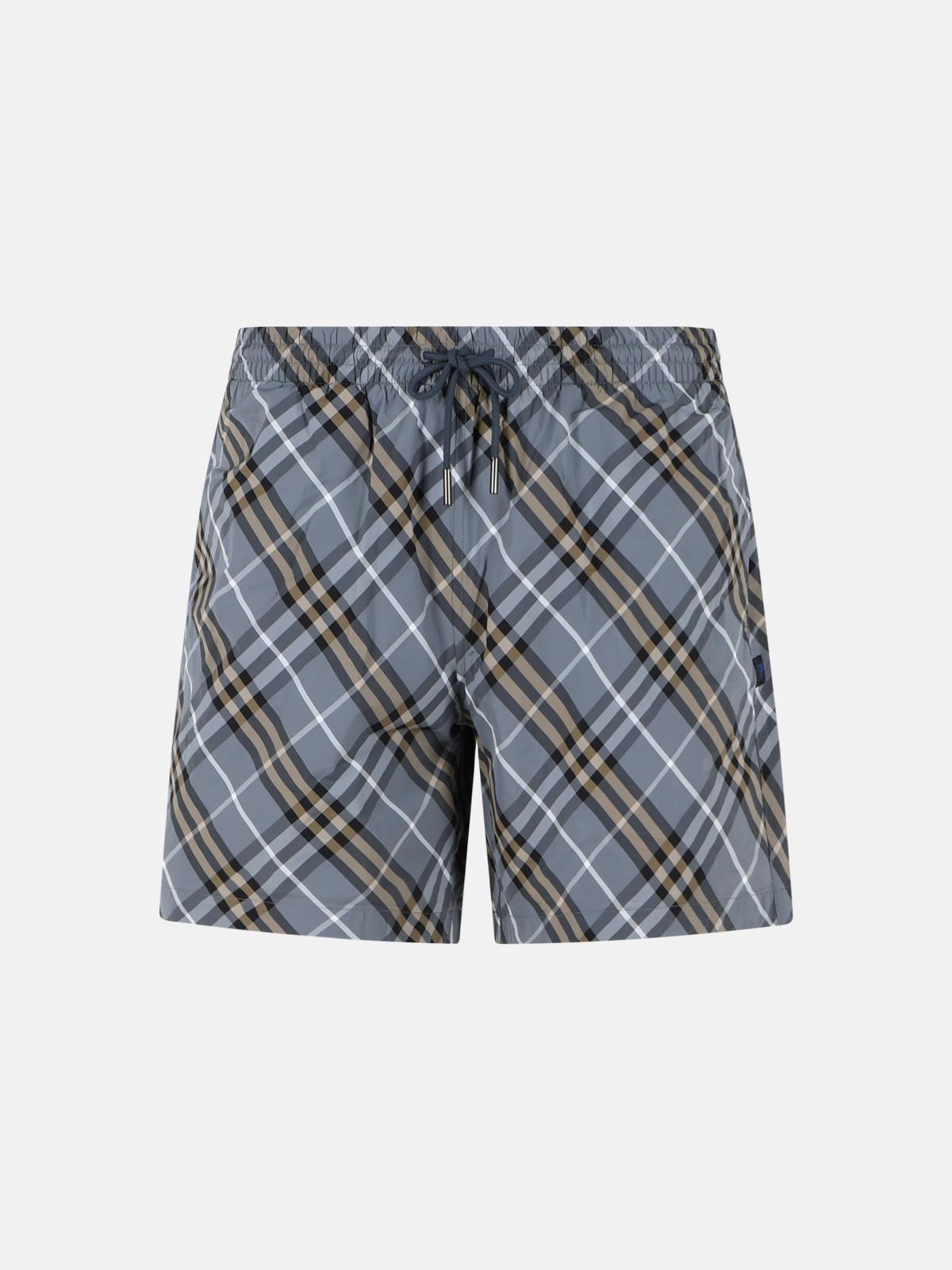 Burberry BURBERRY Grey Polyamide Swimsuit　BURBERRY グレー ポリアミド水着