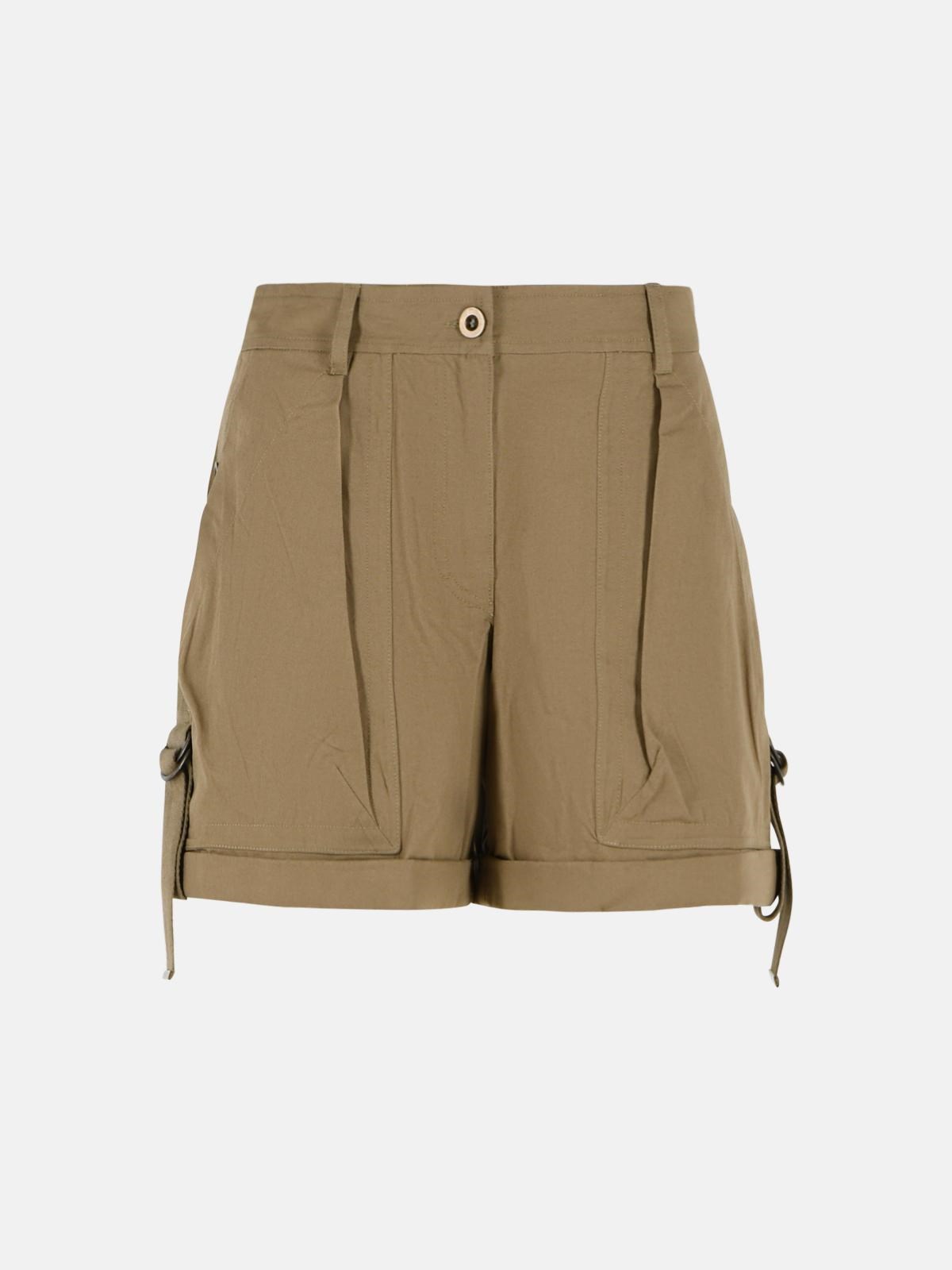 ISABEL MARANT 'Boniza' 'Kaki' Cotton Shorts　ISABEL MARANT 'Boniza' 'Kaki' コットン ショーツ ISABEL