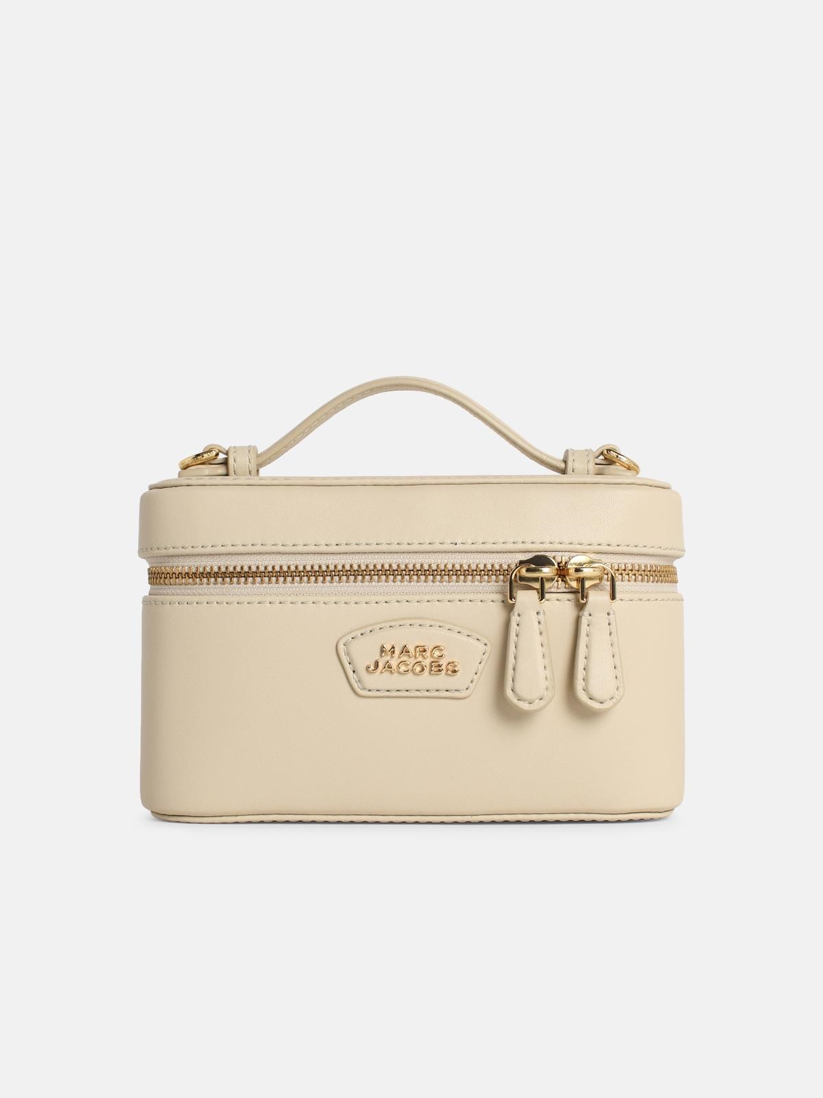 MARC JACOBS 'The Vanity' Leather 'Cloud White' Crossbody Bag