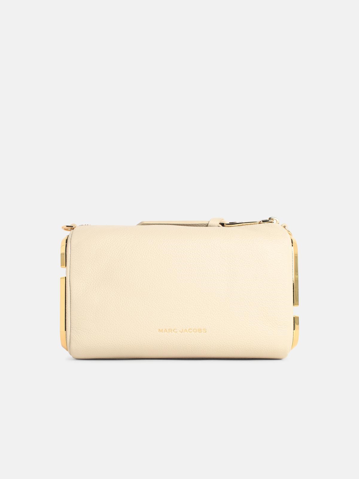 MARC JACOBS 'The Snapshot' Cream Leather Bag