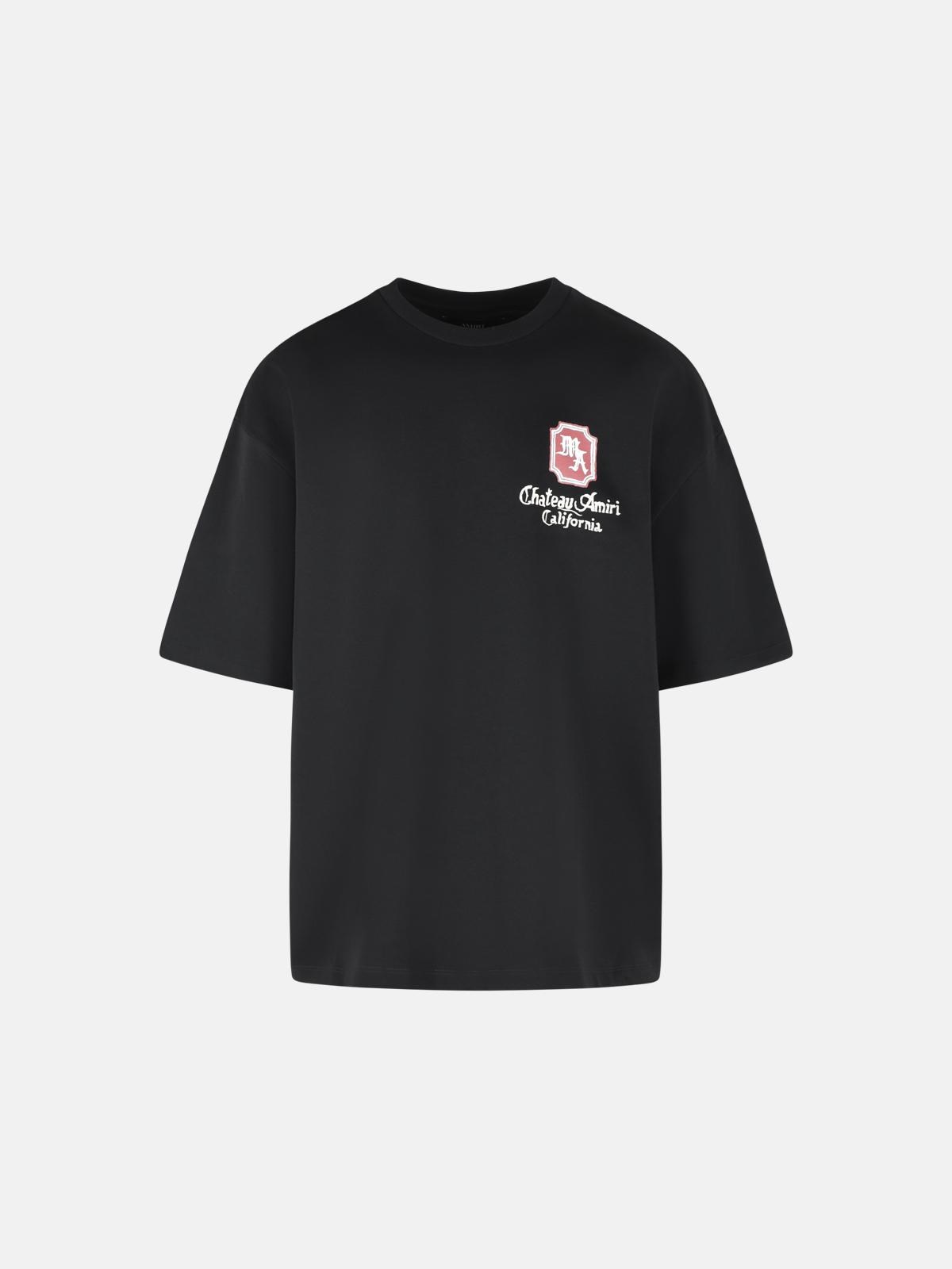 AMIRI Black Cotton T-Shirt