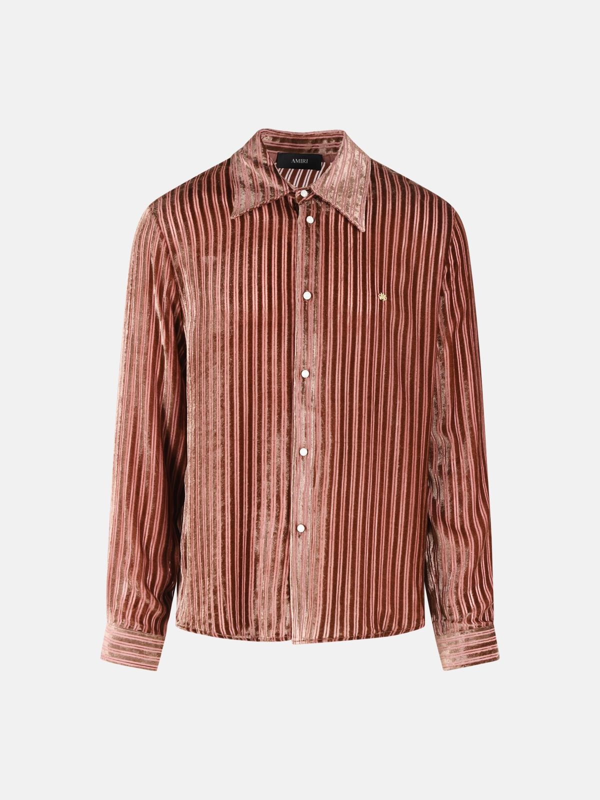 AMIRI Viscose And Peach Silk Shirt　AMIRI ビスコース & ピーチ シルク シャツ AMIRI