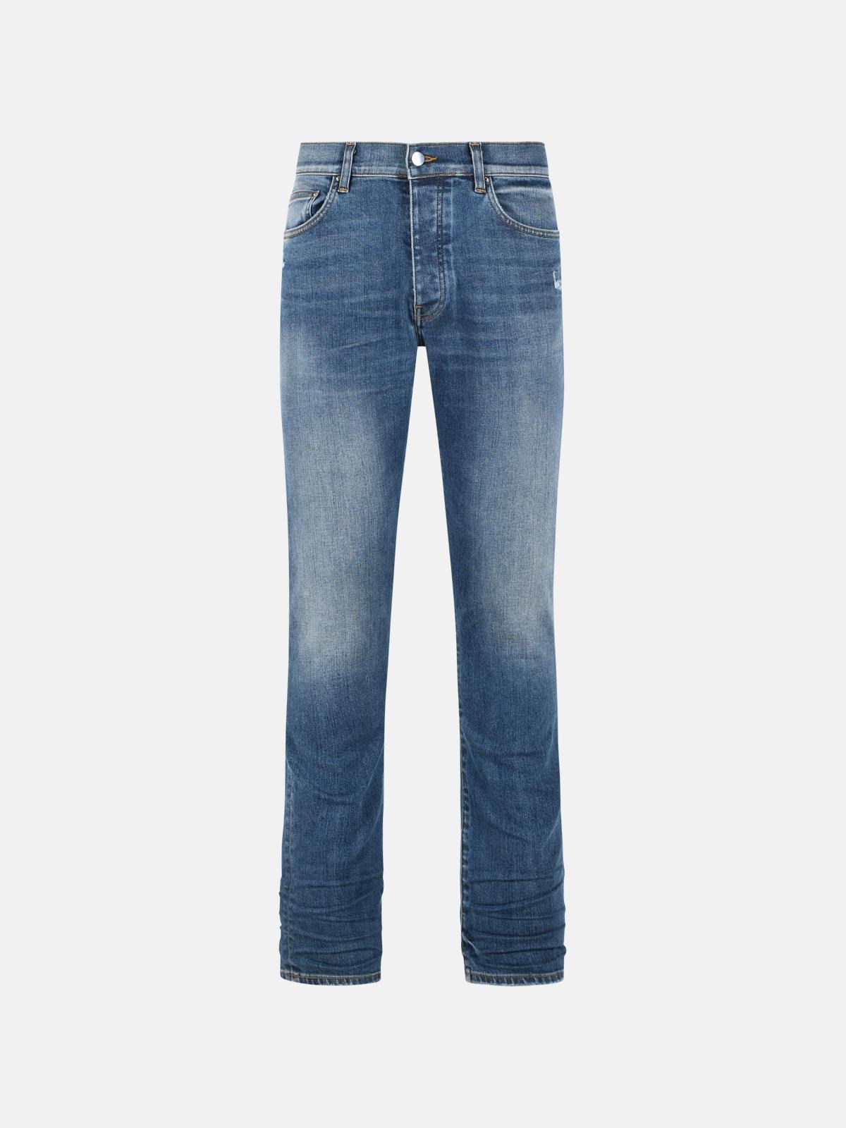 Amiri AMIRI 'Stack' Blue Cotton Jeans　AMIRI スタック ブルー コットン ジーンズ