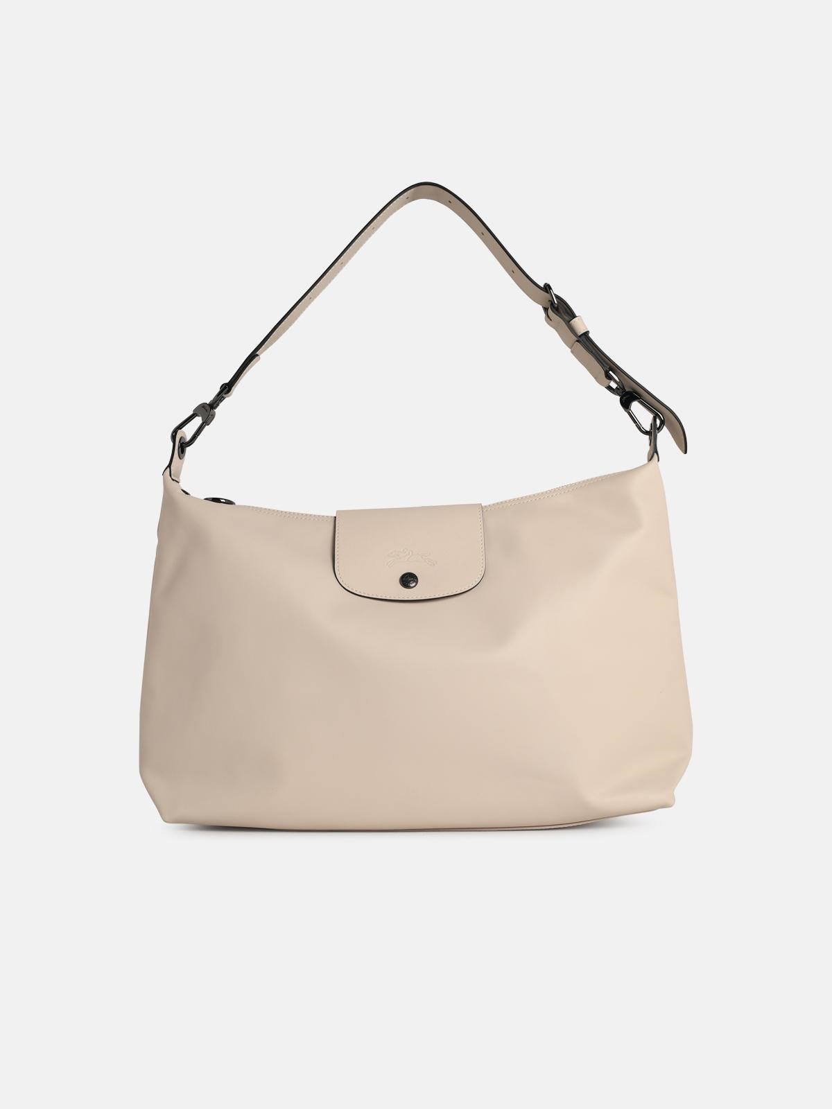 LONGCHAMP 'Xl Le Pliage Xtra' Paper Leather Hobo Bag　LONGCHAMP 「XL Le Pliage Xtra」 ペーパー レザー ホーボー バッグ LONGCHAMP