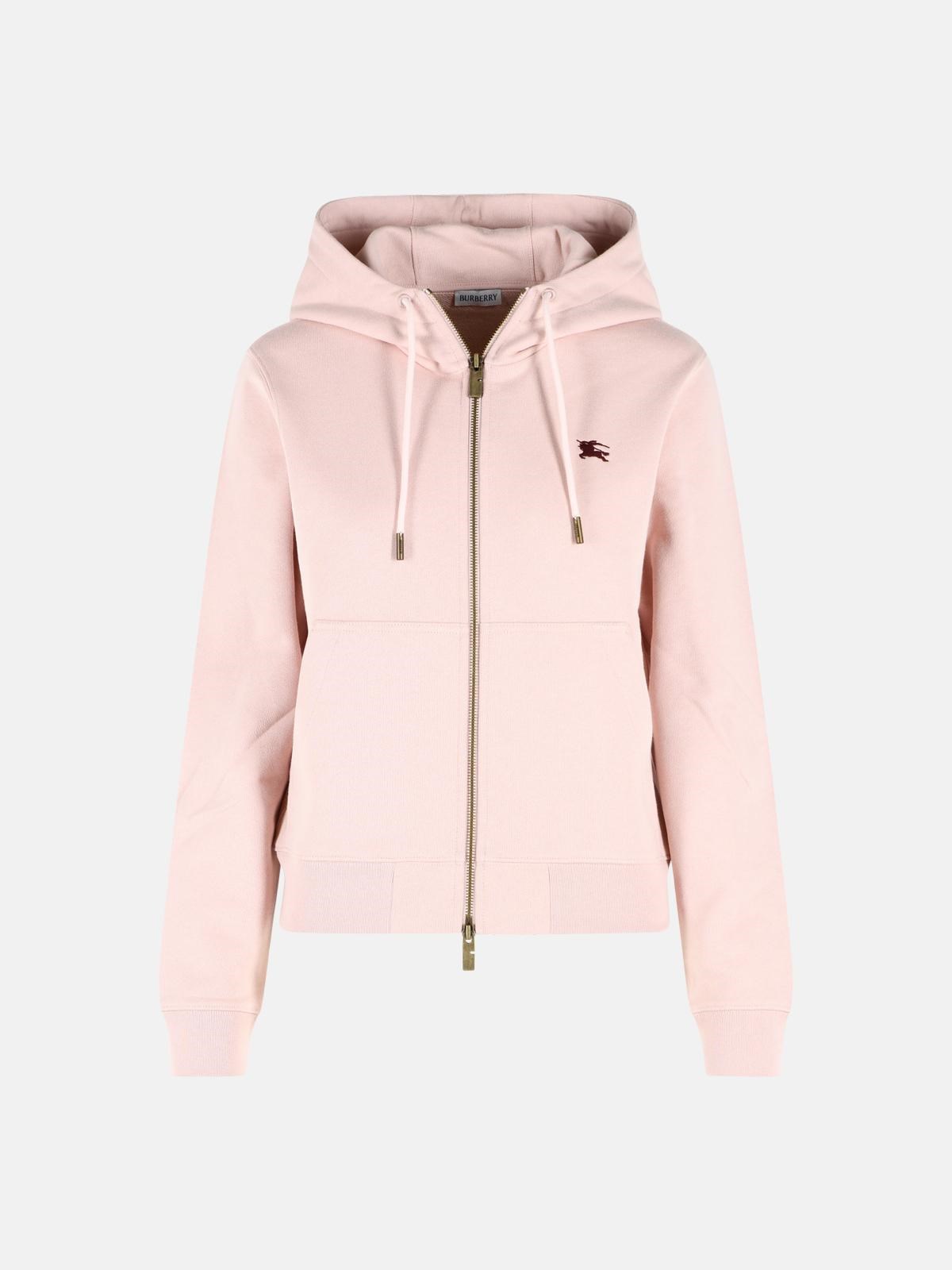 Burberry 'harley' Pink Cotton Sweatshirt