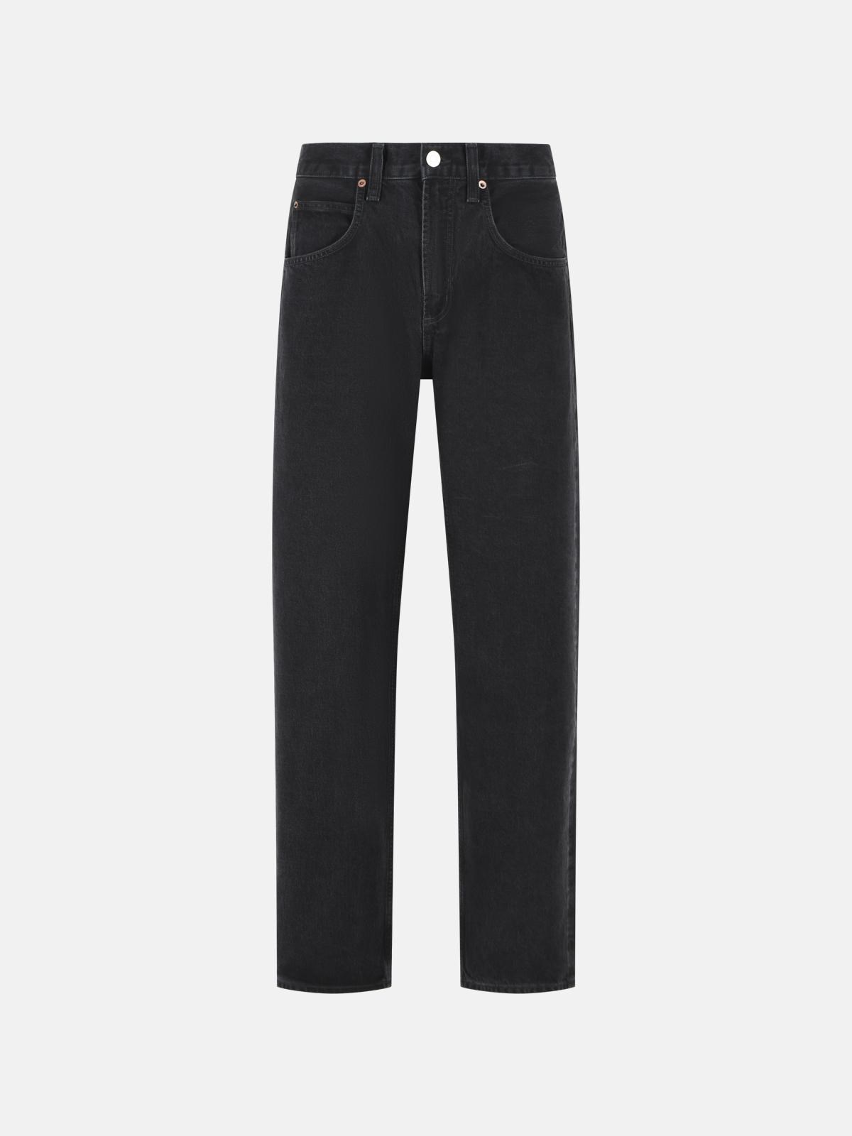 AGOLDE 'Fusion' Black Cotton Jeans