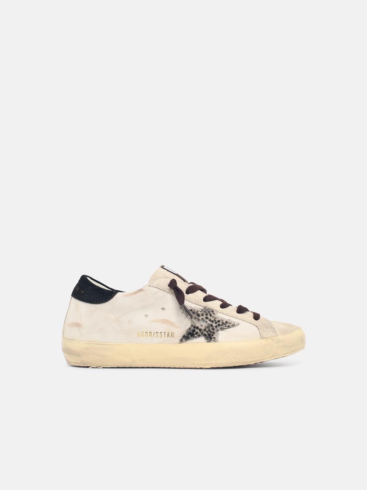 GOLDEN GOOSE 'Super Star' White Leather Sneakers