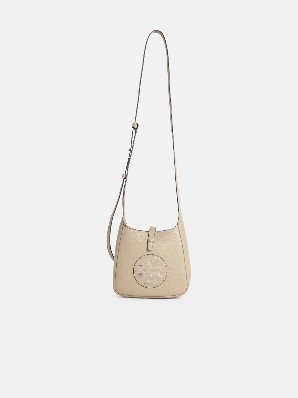 TORY BURCH 'Miller Swing' Medium 'Soft Cement' Leather Crossbody Bag　TORY BURCH ミラー スイング ミディアム ソフト セメント レザー クロスボディ バッグ TORY