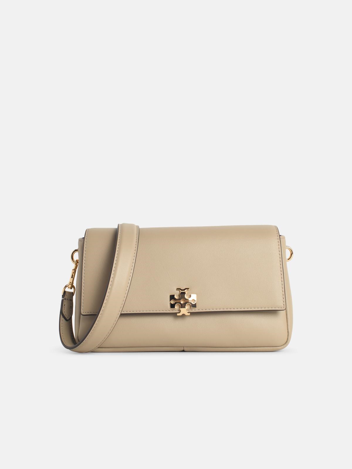 TORY BURCH 'Charlie' Small 'Soft Cement' Suede Shoulder Bag　TORY BURCH 「チャーリー」 スモール 「ソフト セメント」 スエード ショルダー バッグ TORY
