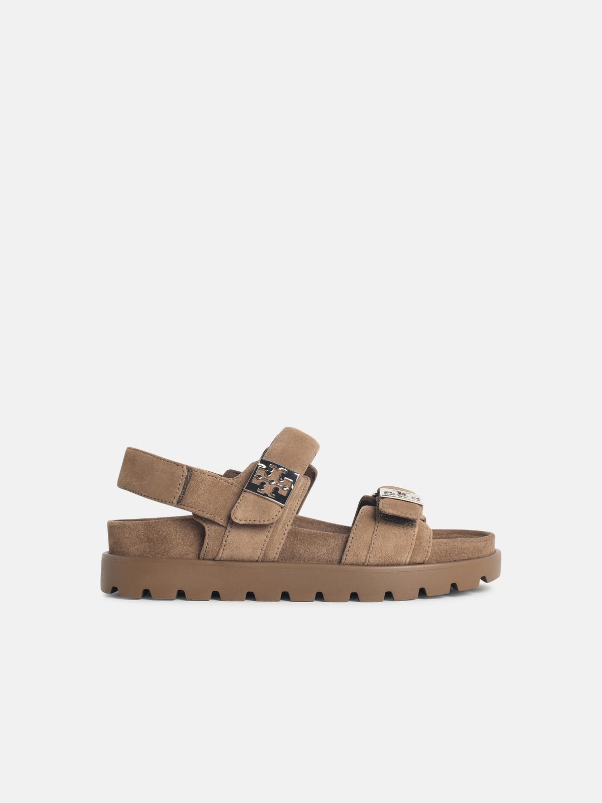 TORY BURCH 'Mellow Sport' 'River Rock' Suede Sandals　TORY BURCH 'Mellow Sport' 'River Rock' スエード サンダル TORY