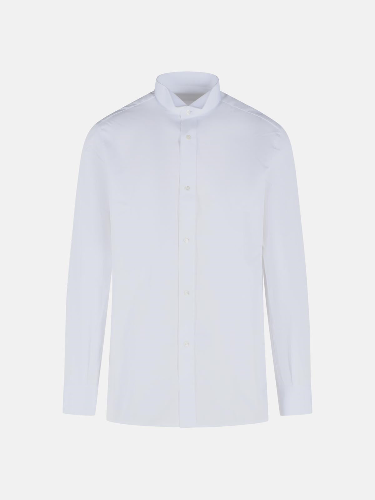 Maison Margiela 'snapped' White Cotton Shirt