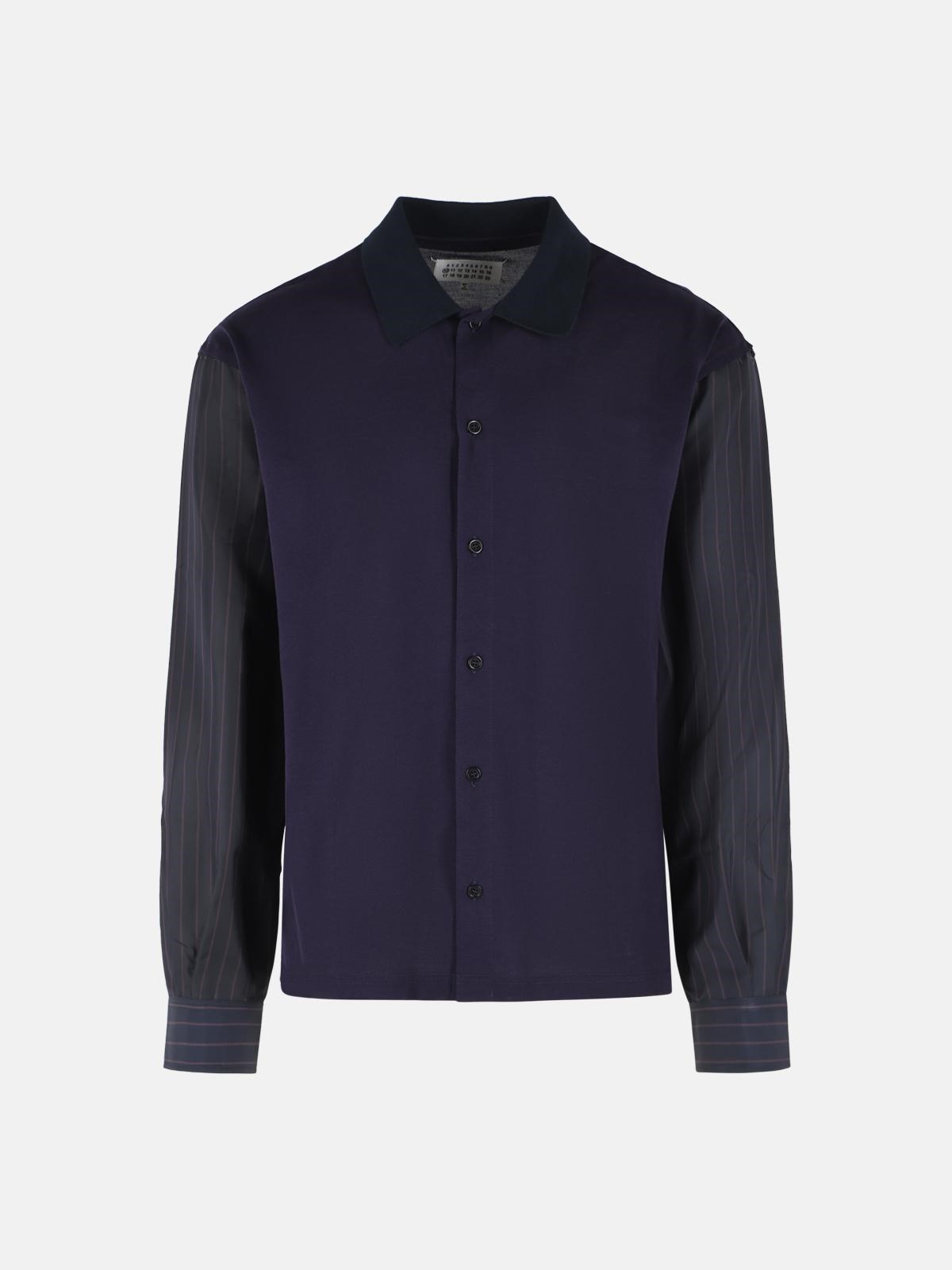 MAISON MARGIELA Purple Cotton Shirt MAISON
