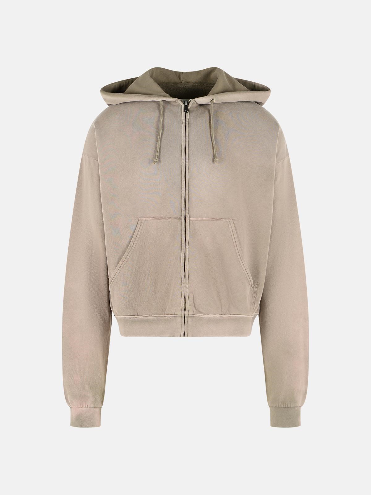 MAISON MARGIELA Beige Cotton Sweatshirt