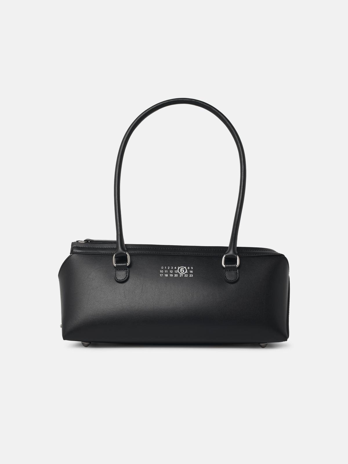 MM6 MAISON MARGIELA Black Leather Trunk Bag