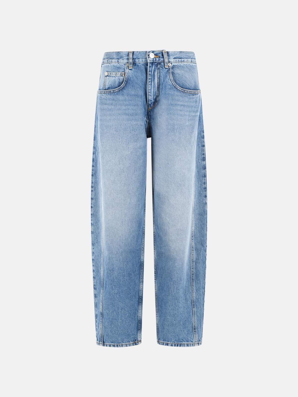 ISABEL MARANT 'Oriane' Light Blue Denim Jeans